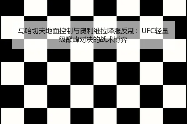 马哈切夫地面控制与奥利维拉降服反制：UFC轻量级巅峰对决的战术博弈